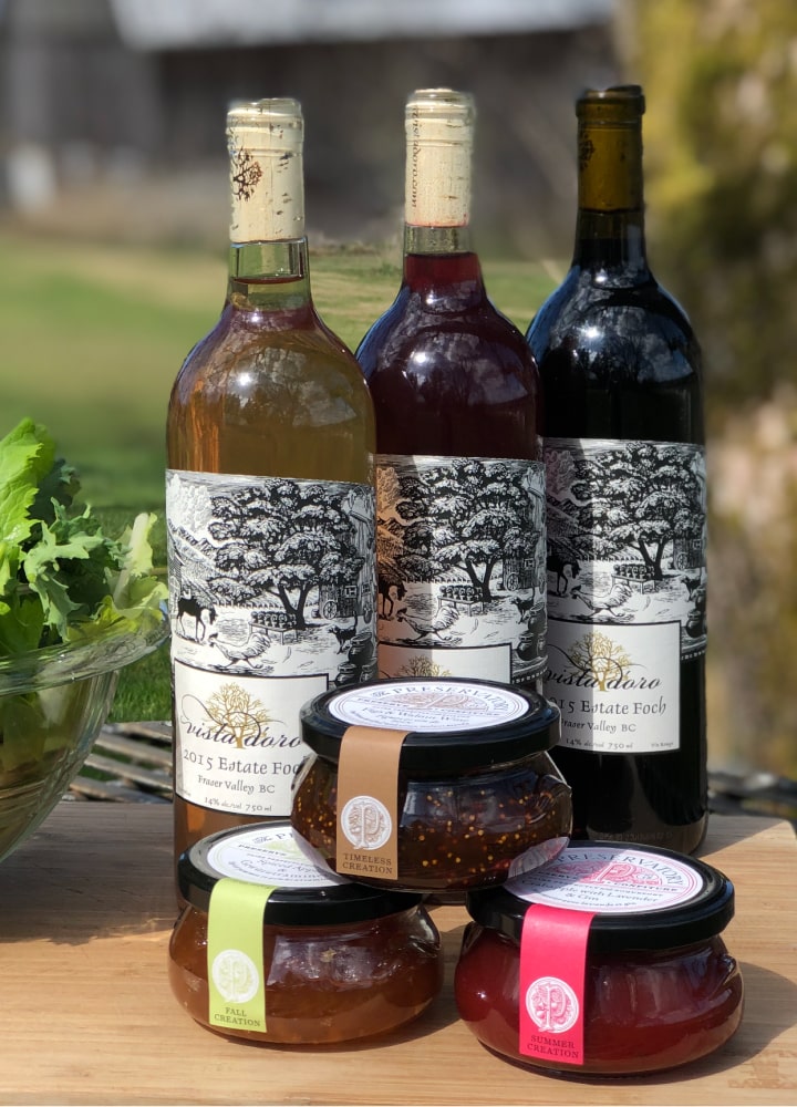 Farm & Wine Club at Vista D’oro Farms & Winery Langley British Columbia Canada